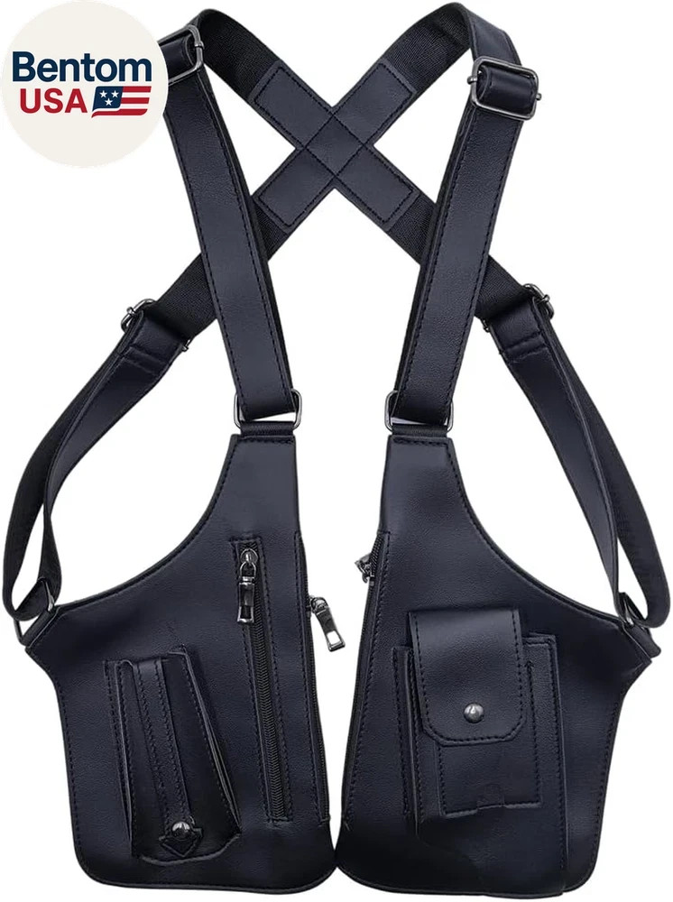 Underarm Anti-Theft Bag, Hidden Shoulder Holster, Double Storage Pouch, Phone Wa