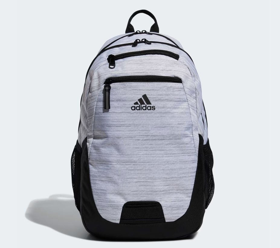 Adidas foundation 6 backpack – two tone white / black