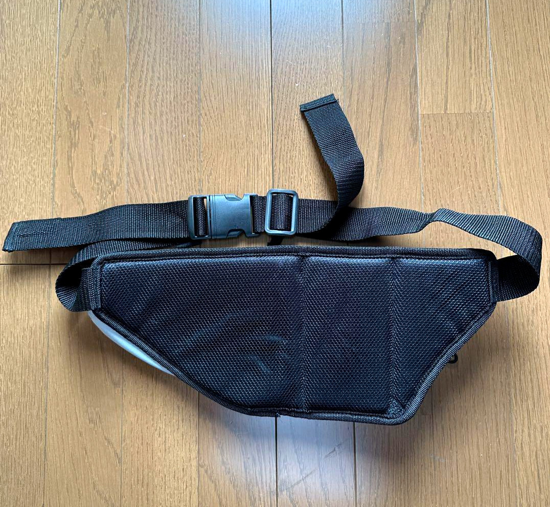 SONY WALKMAN Waist Pouch Bag Silver Gray Unused From Japan Rare