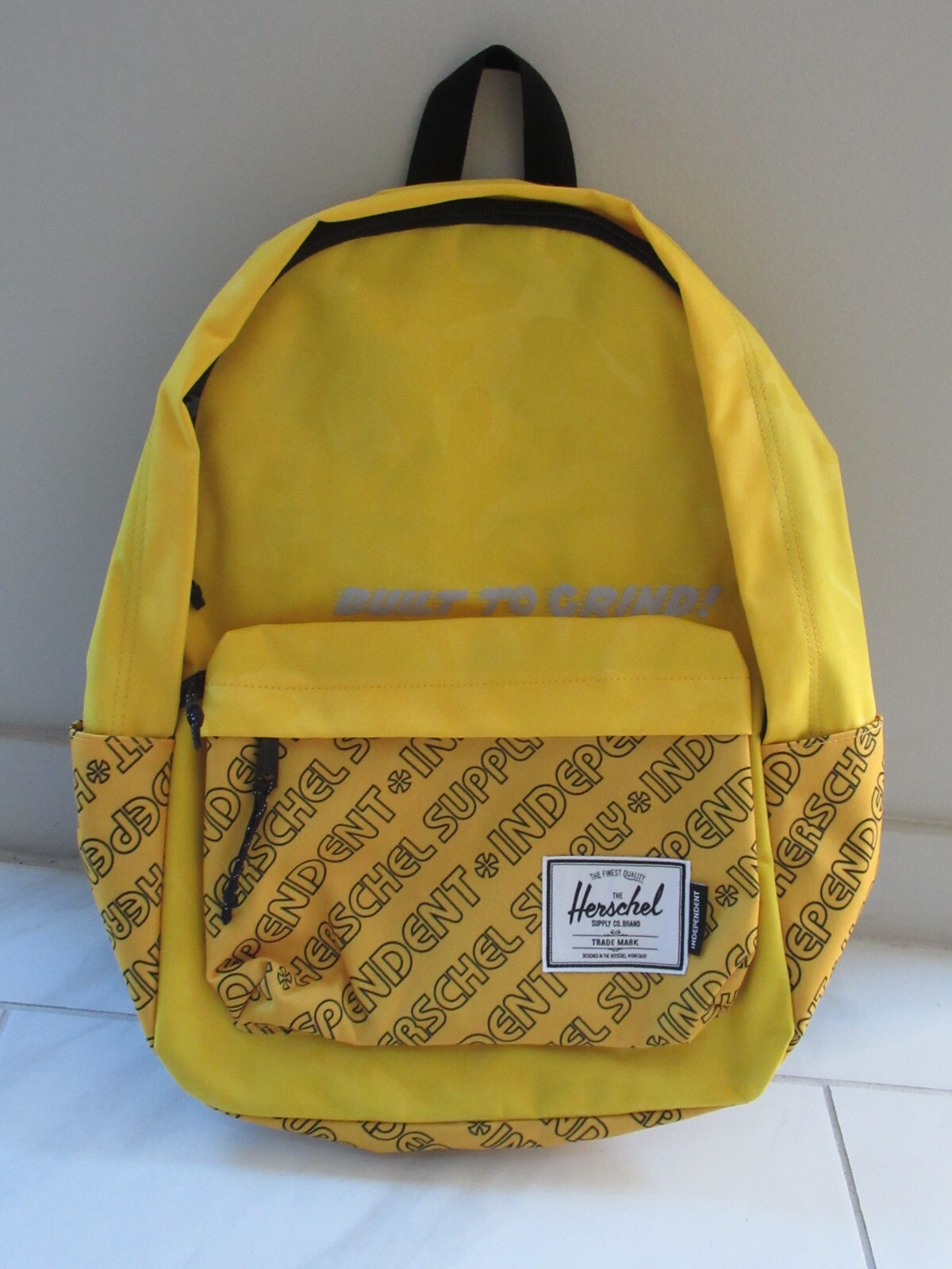 Herschel Independent Classic X-Large Laptop Backpack Yellow ~BRAND NEW WITH TAG~