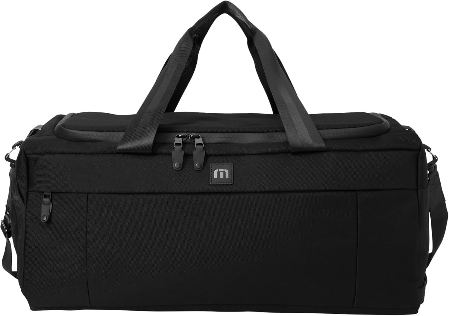 Chic Black Duffel Bag for Travel & Gym – Stylish & Functional Essentials