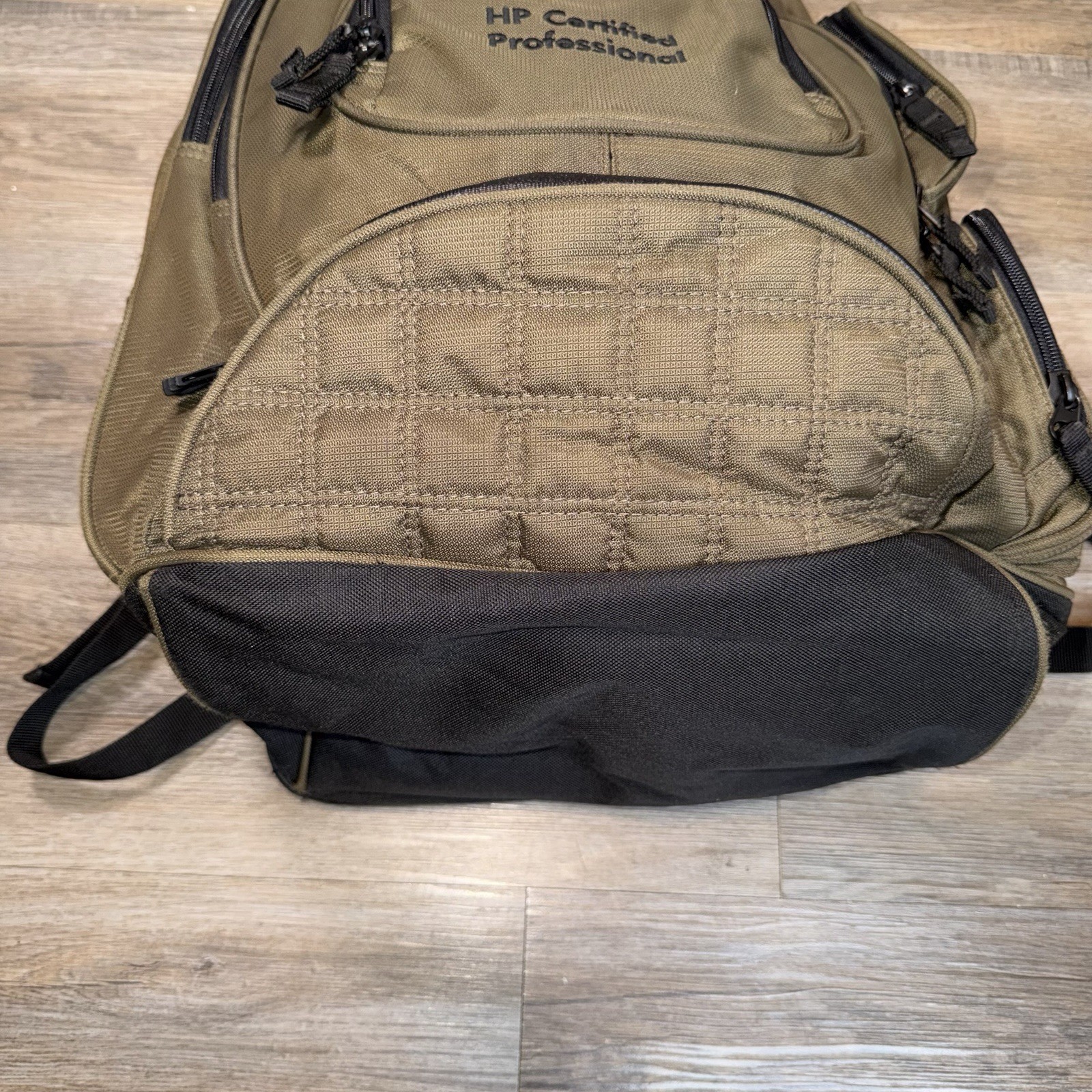 OGIO Metro Backpack 19′ Olive Green HP Certified Professional Spell Out Laptop