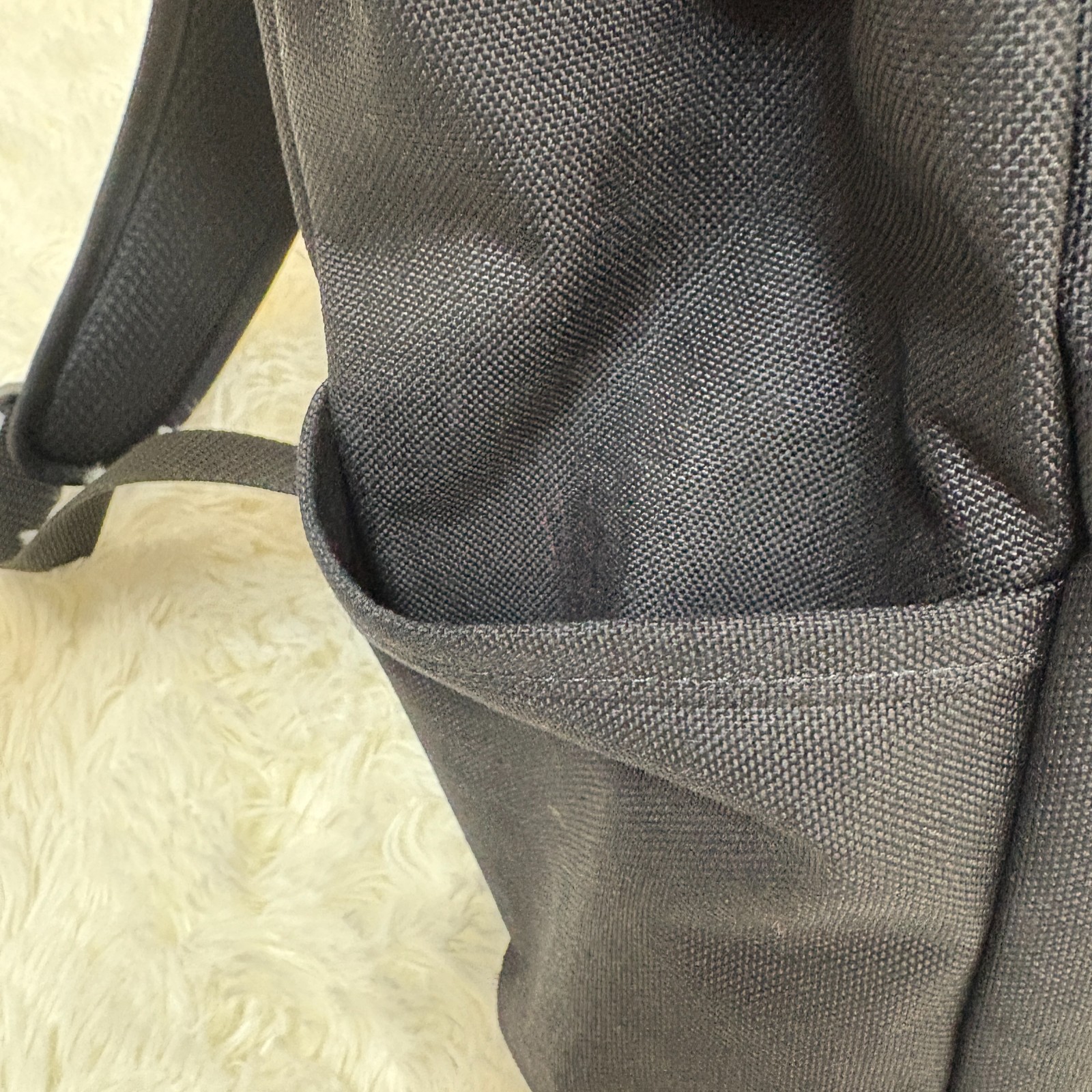Manhattan Portage Backpack Black Cordura Nylon NYC Flap Rucksack From Japan