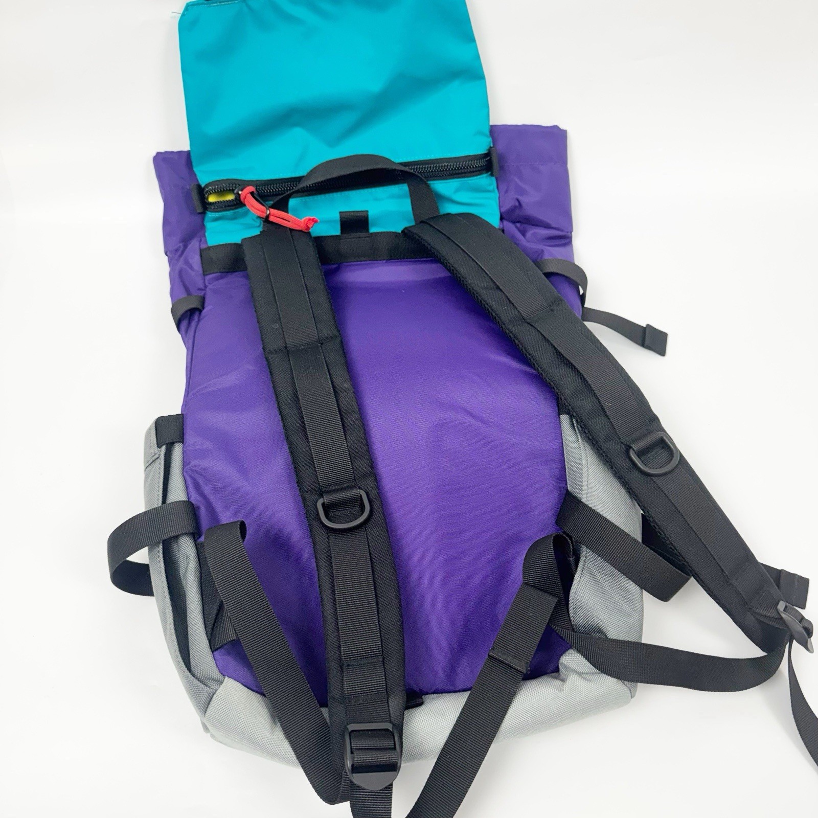 Topo Designs Men’s Classic Rover Pack In Purple/Silver/Turquoise Colorway
