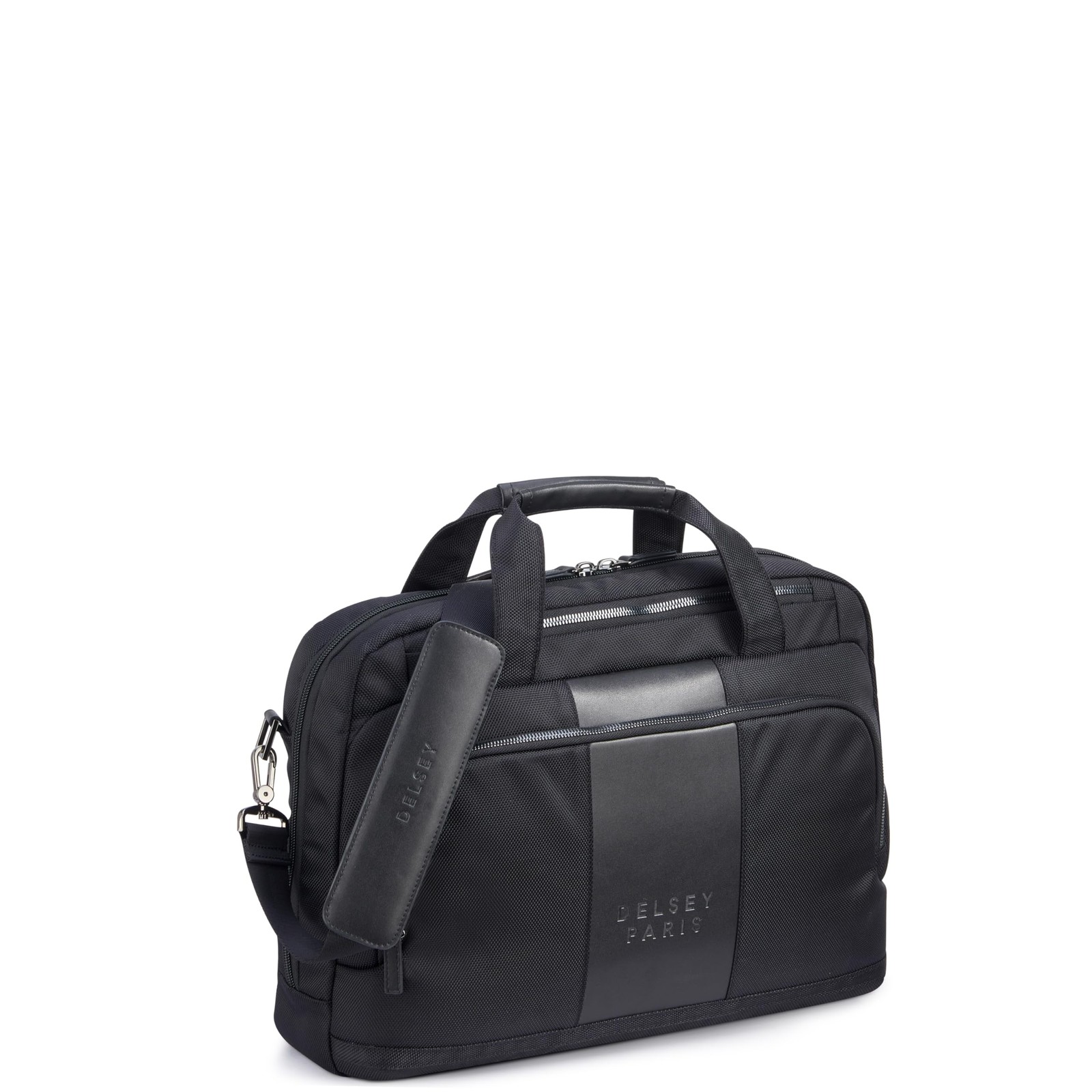 DELSEY PARIS Wagram Briefcase with Laptop Sleeve Black One Size U1