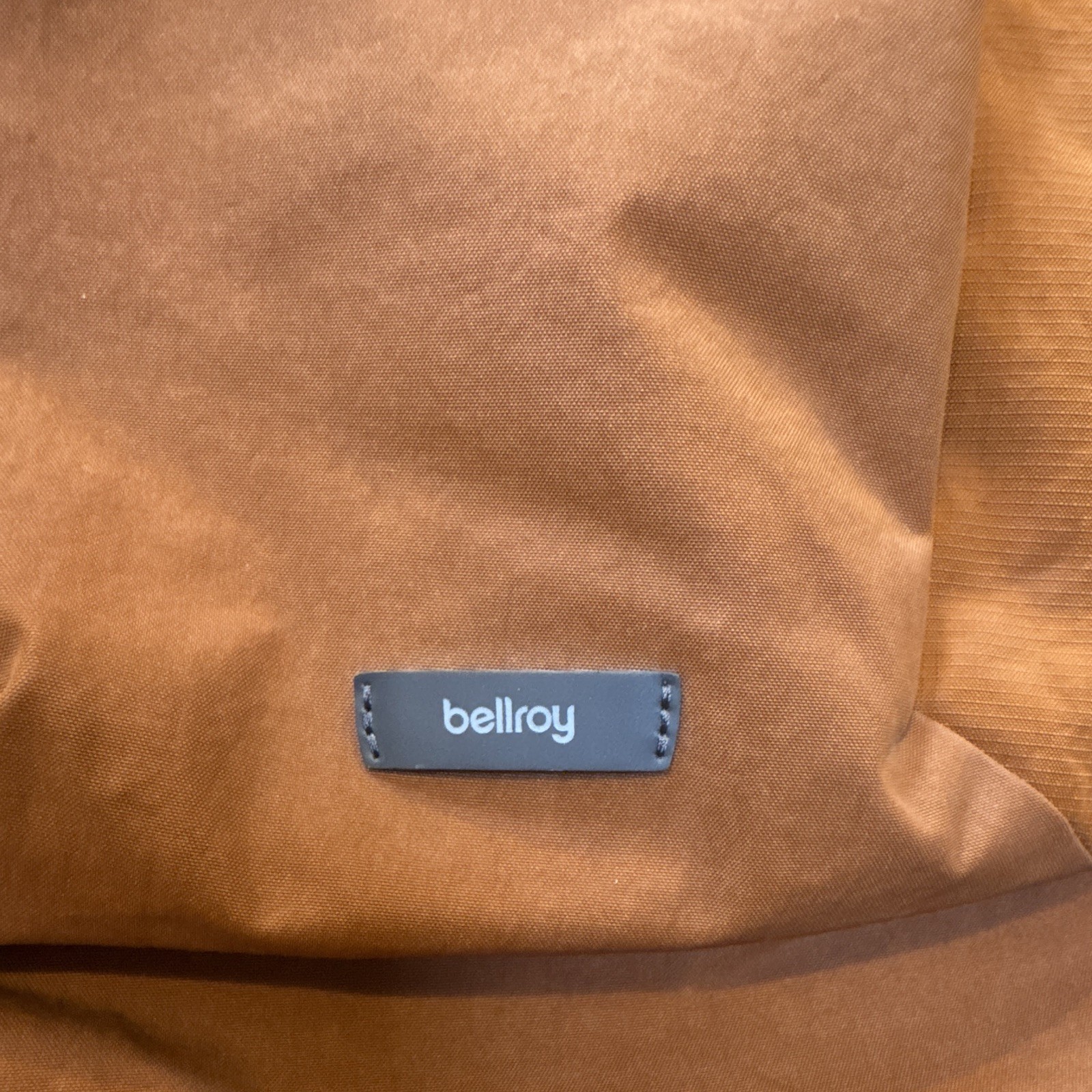 Bellroy Burnt Orange Laptop Backpack with Padded Adjustable Shoulder Strap