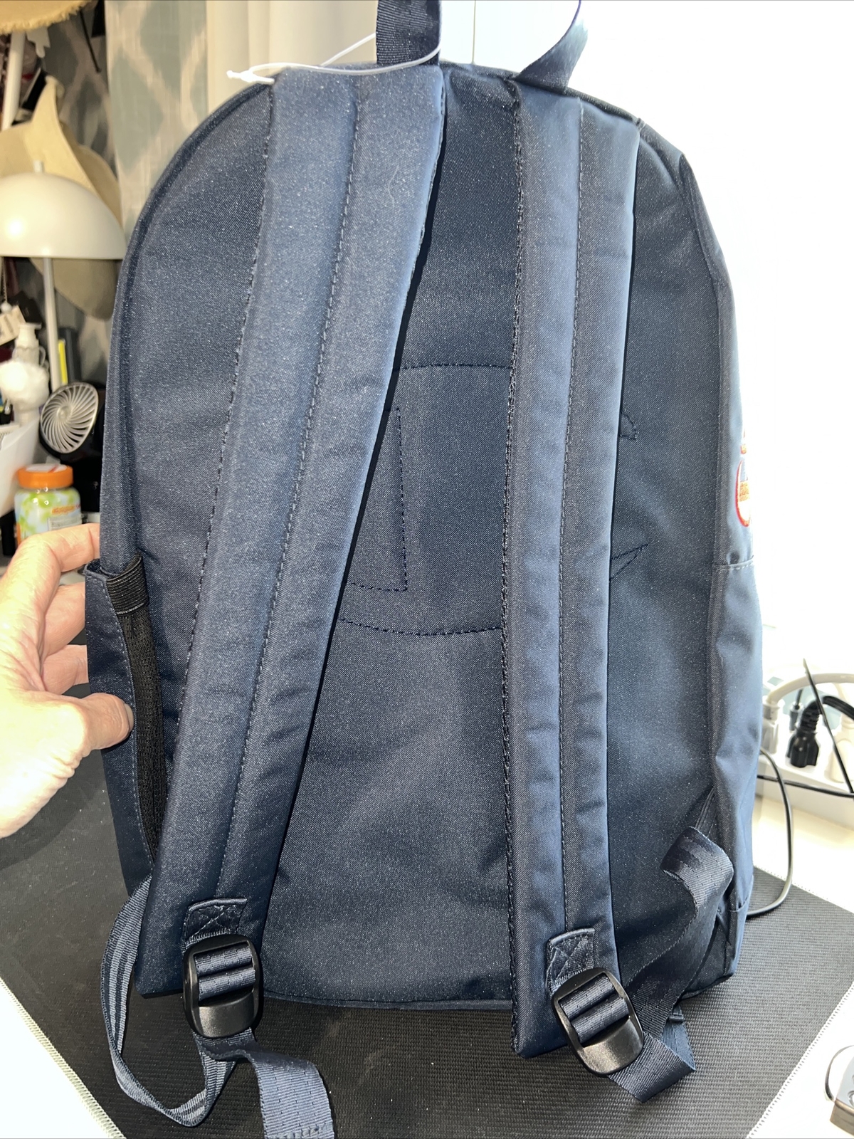 Champion Supercize Novelty Backpack Navy with Logo NWT