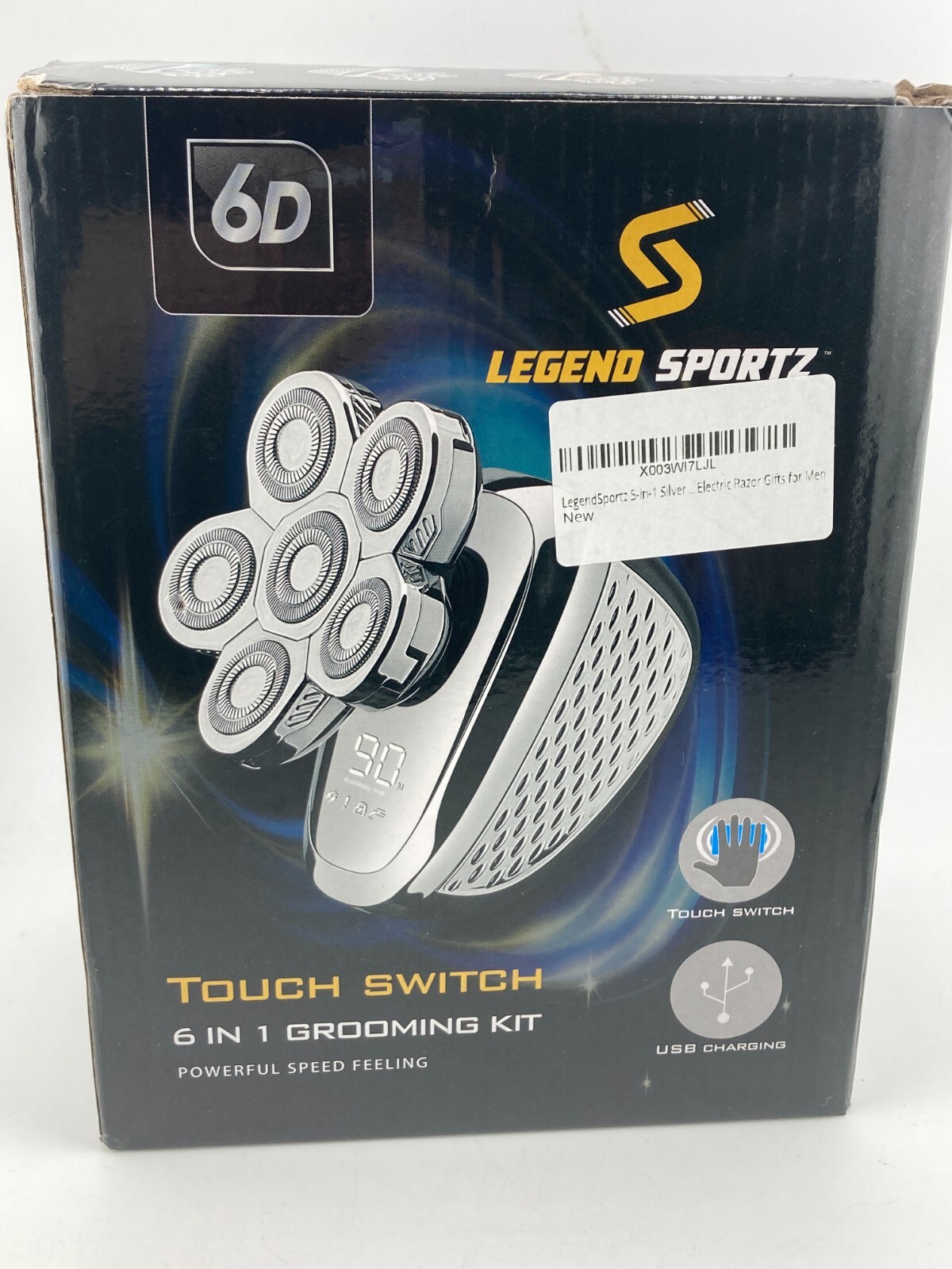 LEGEND SPORTZ 6D Touch switch 6 in 1 grooming kit
