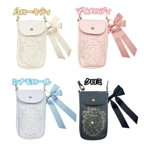 Sanrio Girly Hello Kitty Shoulder Pochette [Body] Approx. H19 x W10 x D3cm