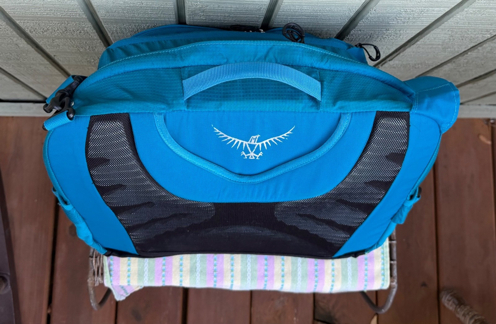 Osprey Ozone Courier Bag Summit Blue Laptop Messenger Bag Travel Carry-on 20 L