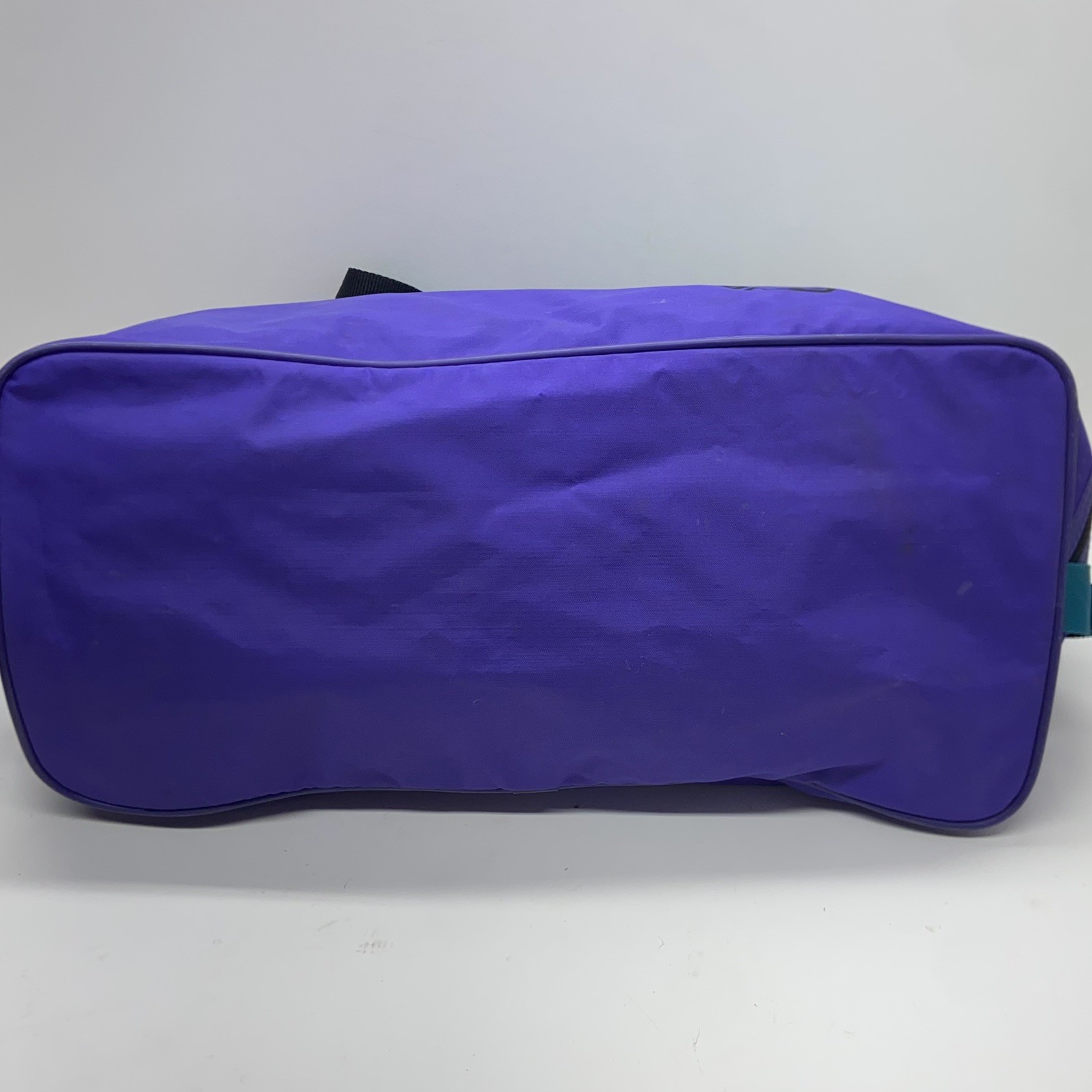 VTG 90s Sammies/Samsonite Large Oversized Duffle Bag Y2K Purple Teal Color Block