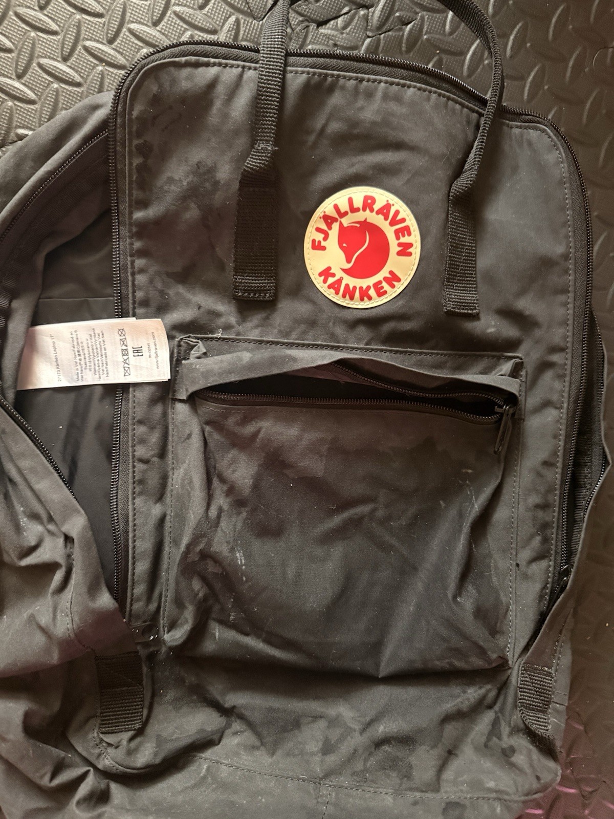 Fjallraven Kanken 17 Backpack 27173 – 17 Laptop Bag Black