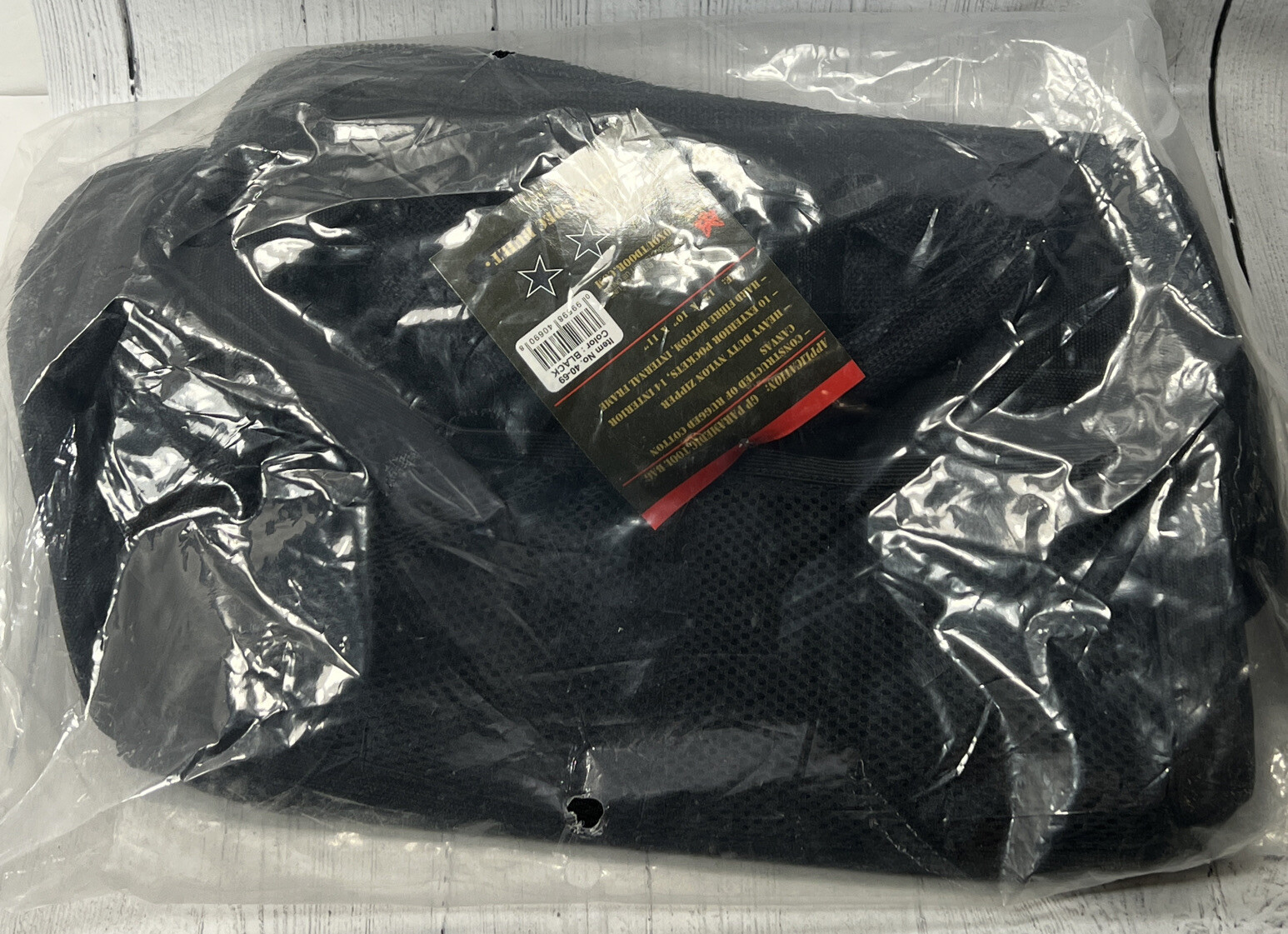 Fox Cargo GP Paramedic Black Tool Bag Combat Spec Built New