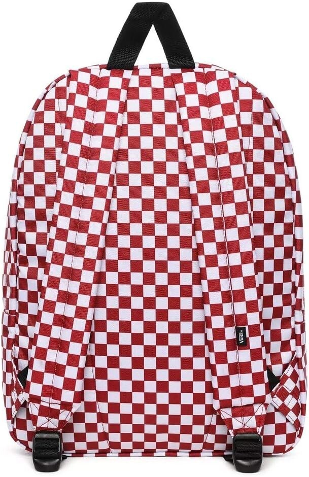 Vans Men’s Old Skool III Backpack, Chili Pepper Checkerboard, OS
