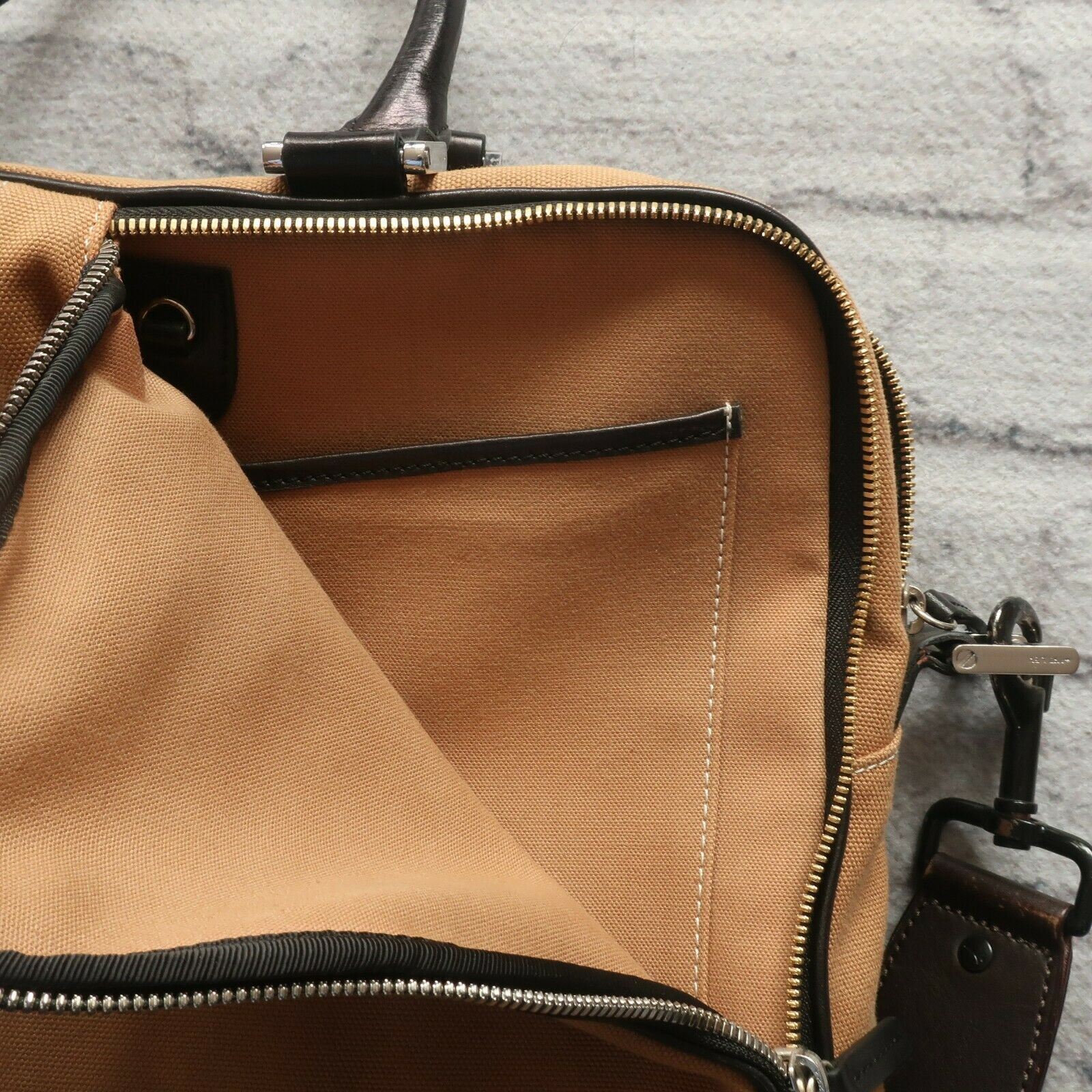 Rare WANT Les Essentiels De La Vie Organic Satchel Briefcase Bag Computer