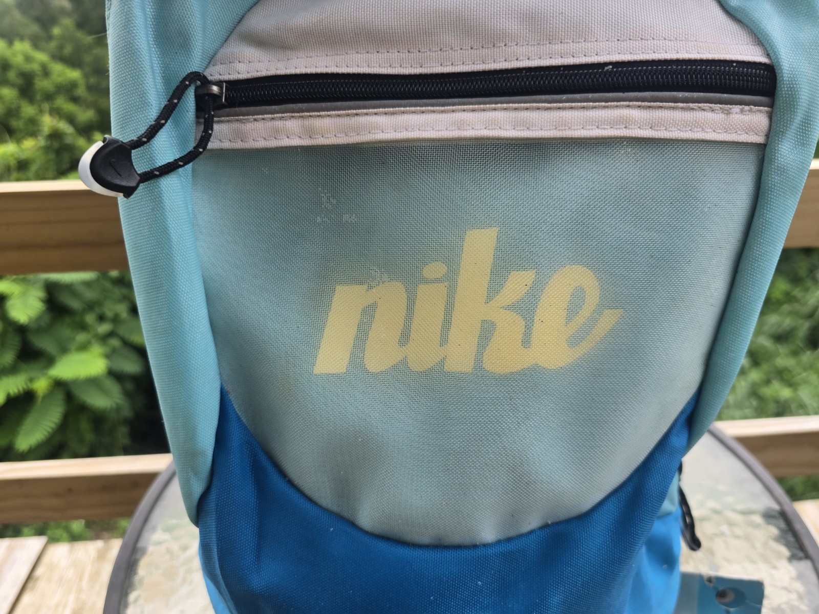 Vintage Nike Pull-a-long Small Suitcase Hand Luggage Wheels Handle