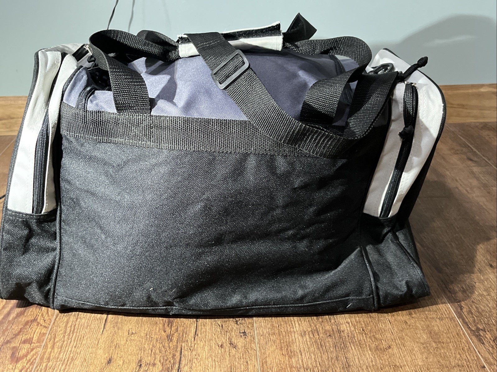 Trailmaker Equipment Black/gray Duffel Bag Overnight Camping Great Condition