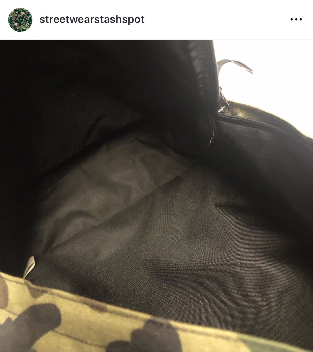 A Bathing Ape Bape 1st Camo Backpack Size Free