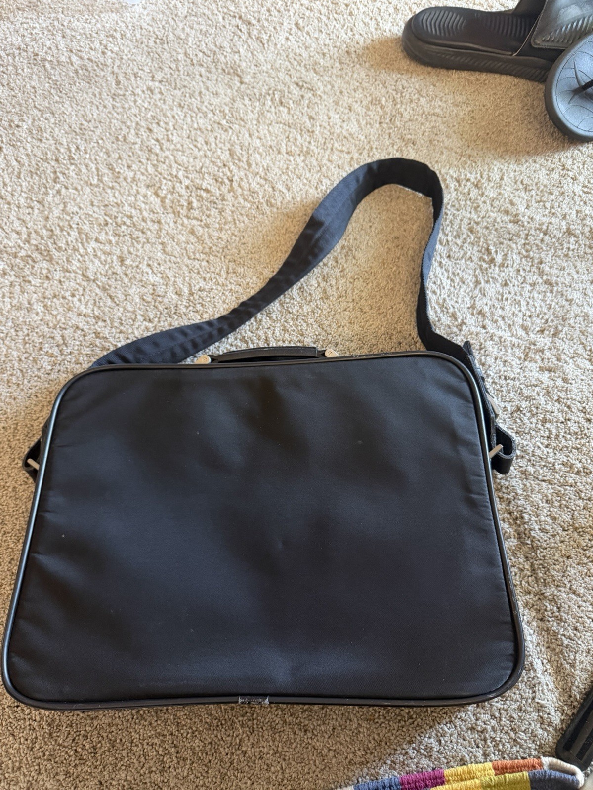 PRADA Authentic Vintage Black Laptop Briefcase