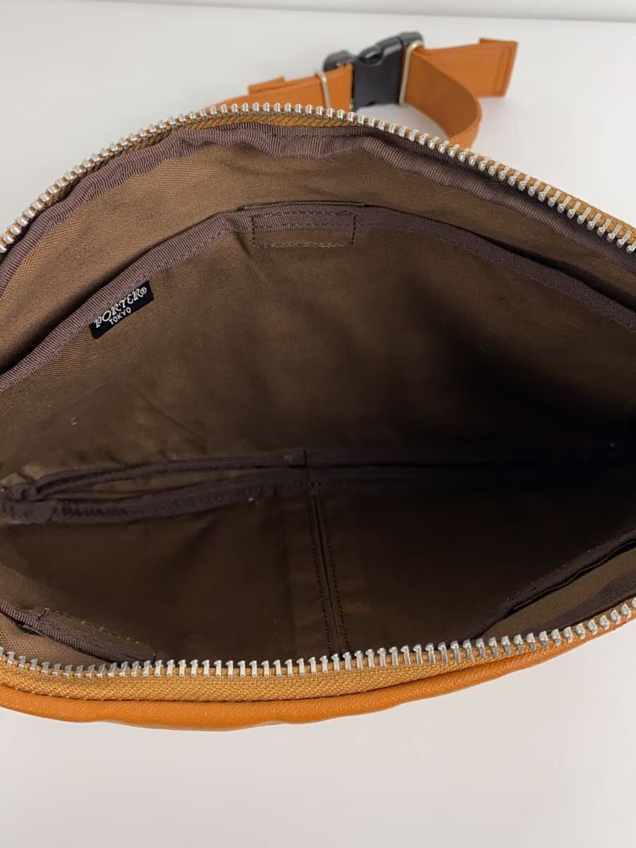 PORTER FREE STYLE Shoulder Bag Camel Solid 707 08211