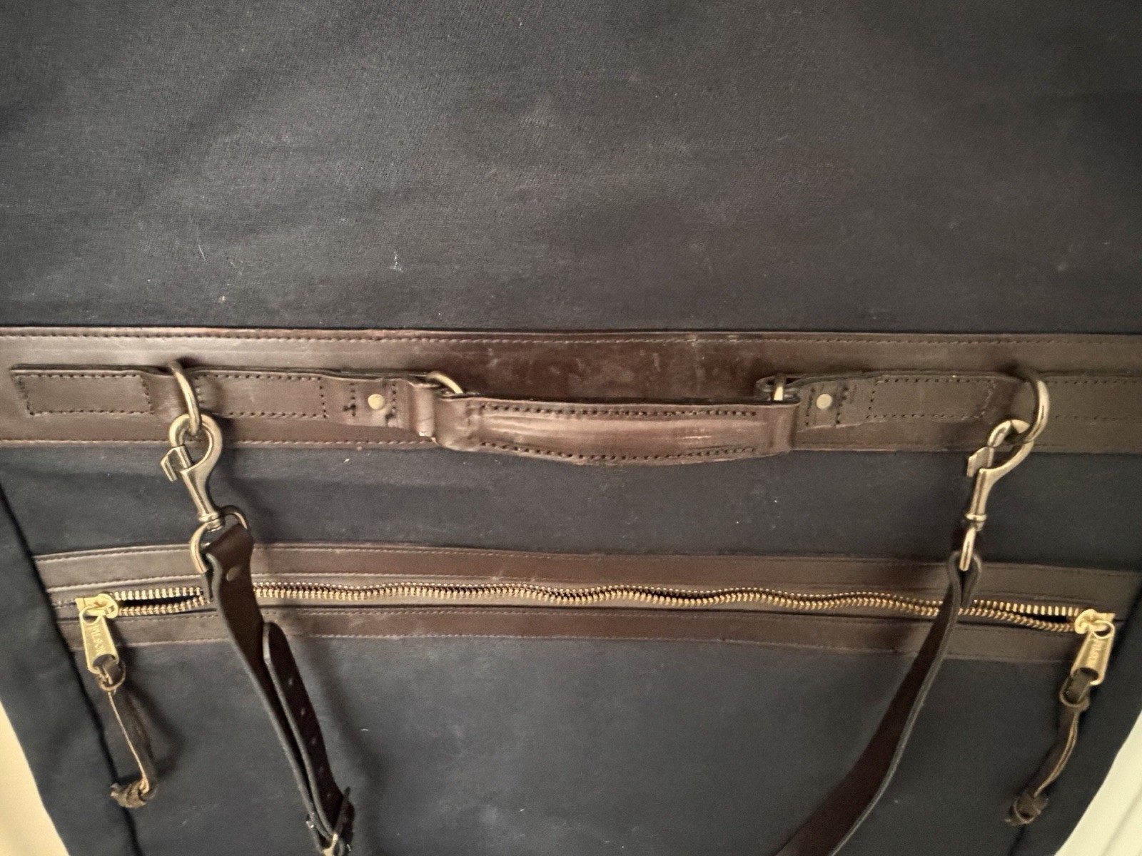 Filson Rugged Twill Garment Bag | Navy | Made in USA | Discontinued