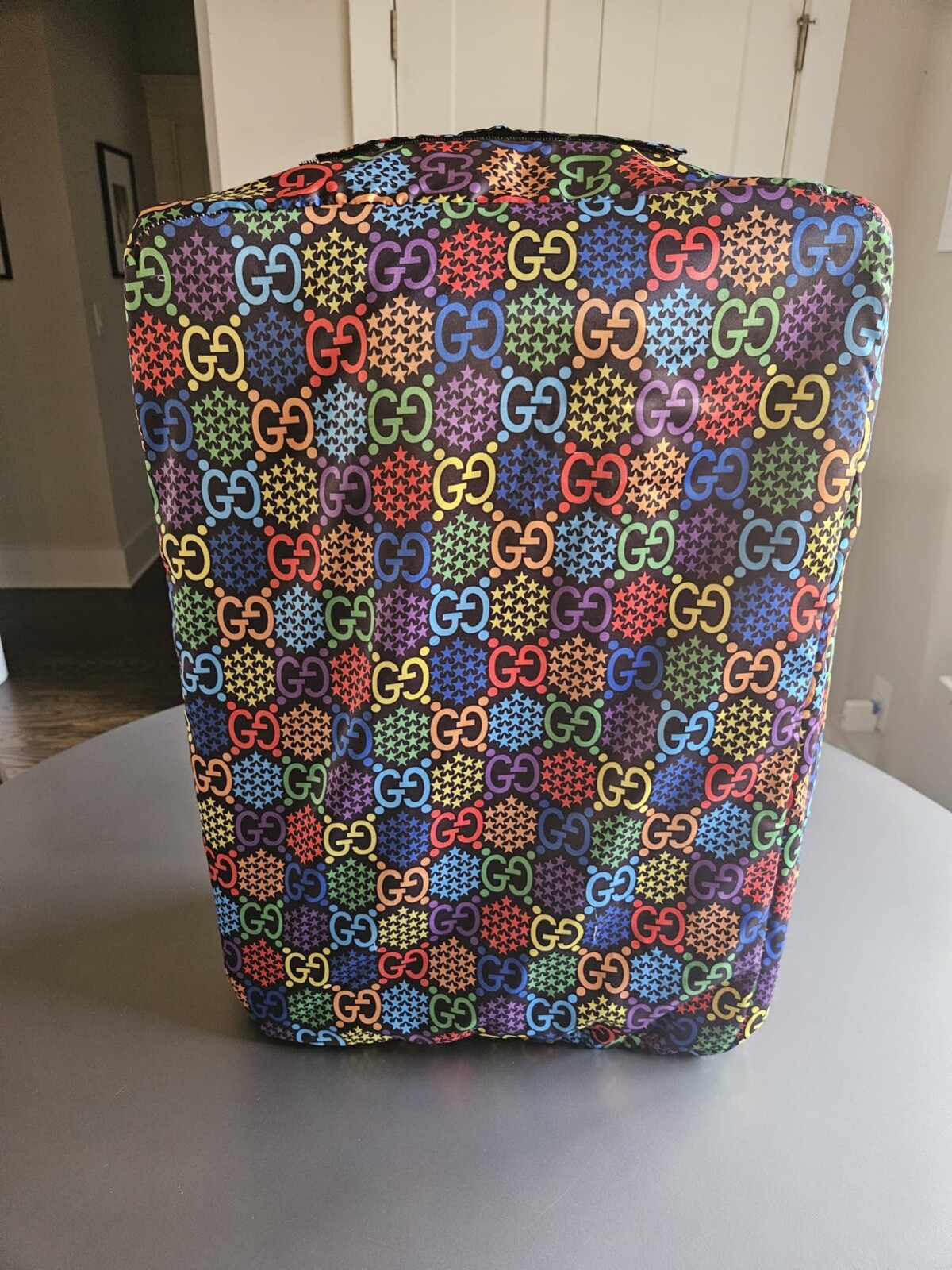 Gucci x Globe-Trotter Psychedelic Trolley w/ Dust Cover + Luggage Tag; Awesome!