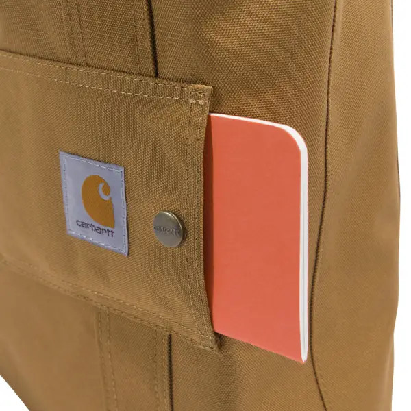 Carhartt Gear B0000380 Vertical Snap Tote – Carhartt Brown