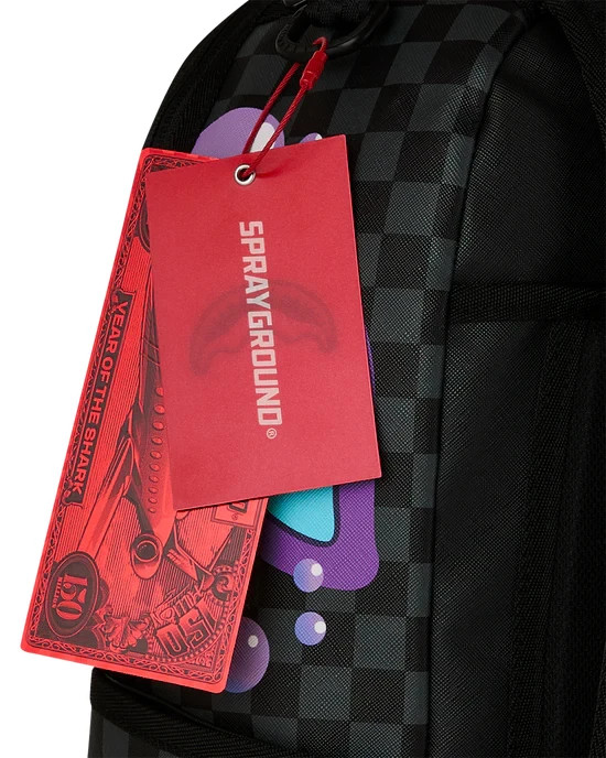 SPRAYGROUND PURPLE SLIME SHARK BACKPACK B8952 NEW IN BAG With TAGS