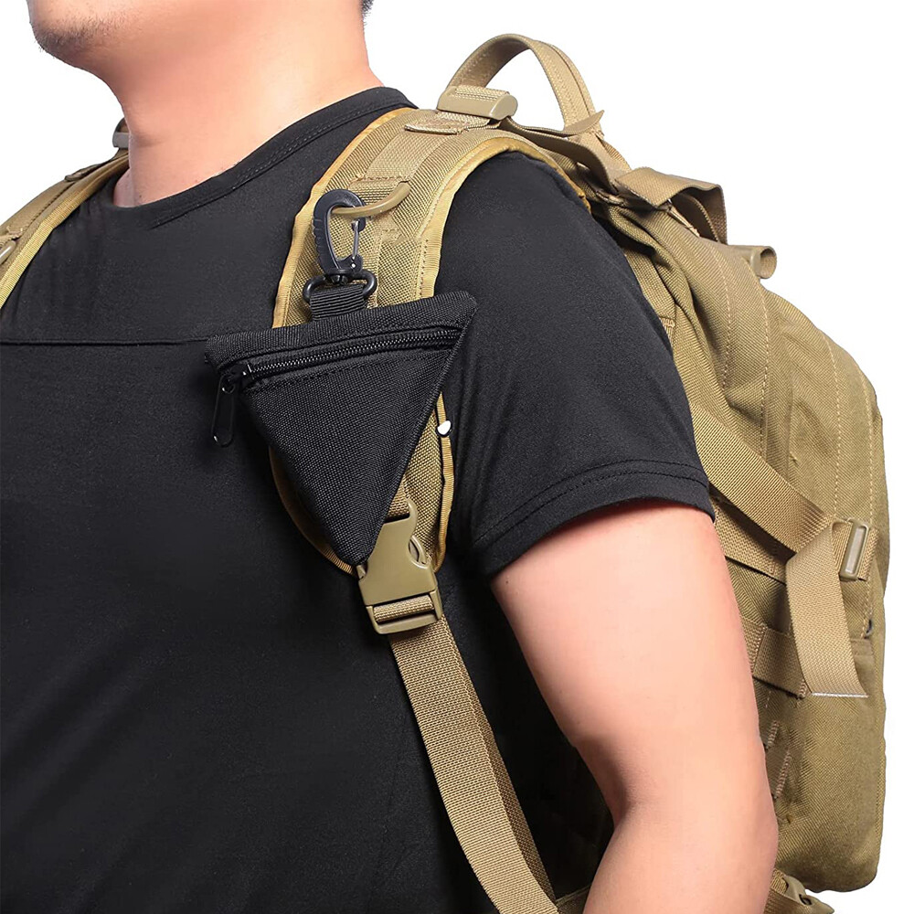 Tactical Mini EDC Key Coin Bag Wallet Waist Belt Molle Pouch Holder Purse Pocket