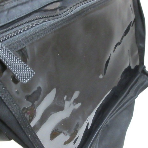 Patrick Cox Men’s Tote Shoulder Bag Black AB 13×5.5x17in Leather Vintage