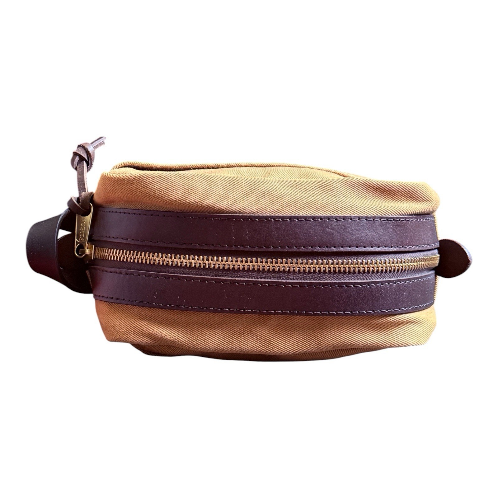 Filson Rugged Twill Travel Kit – Tan Made in USA Style 218 Vintage