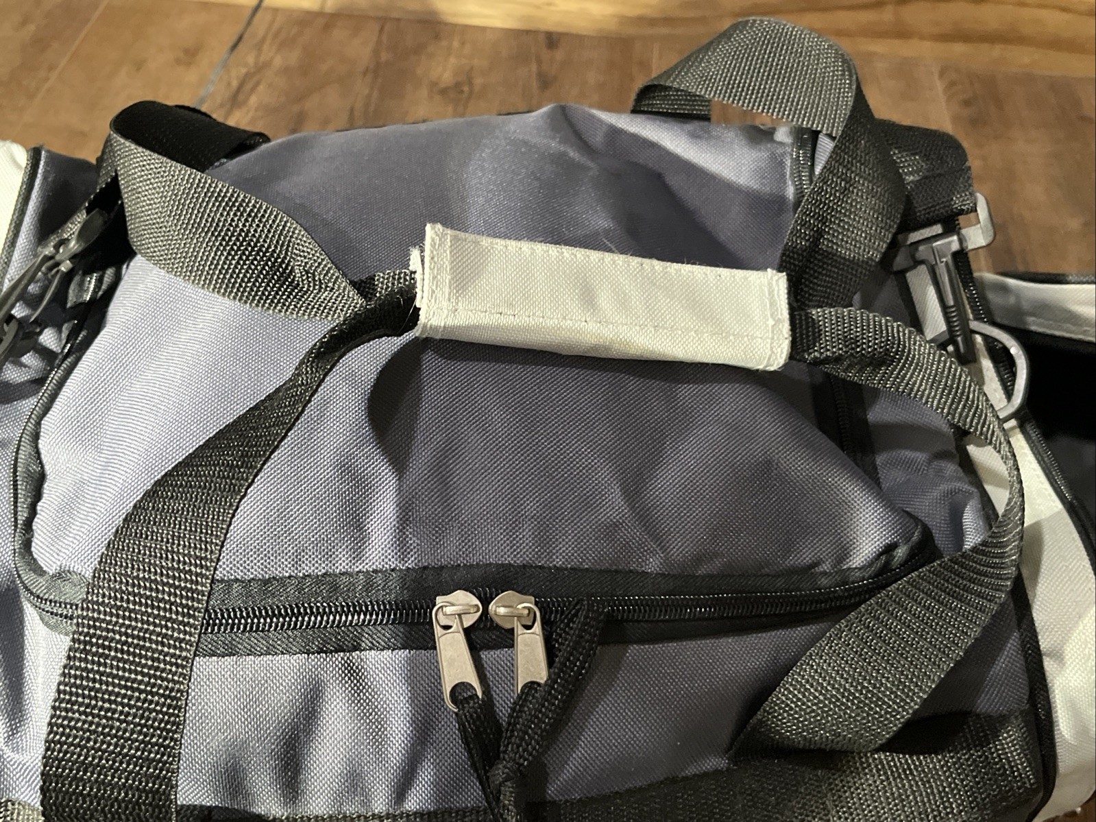 Trailmaker Equipment Black/gray Duffel Bag Overnight Camping Great Condition