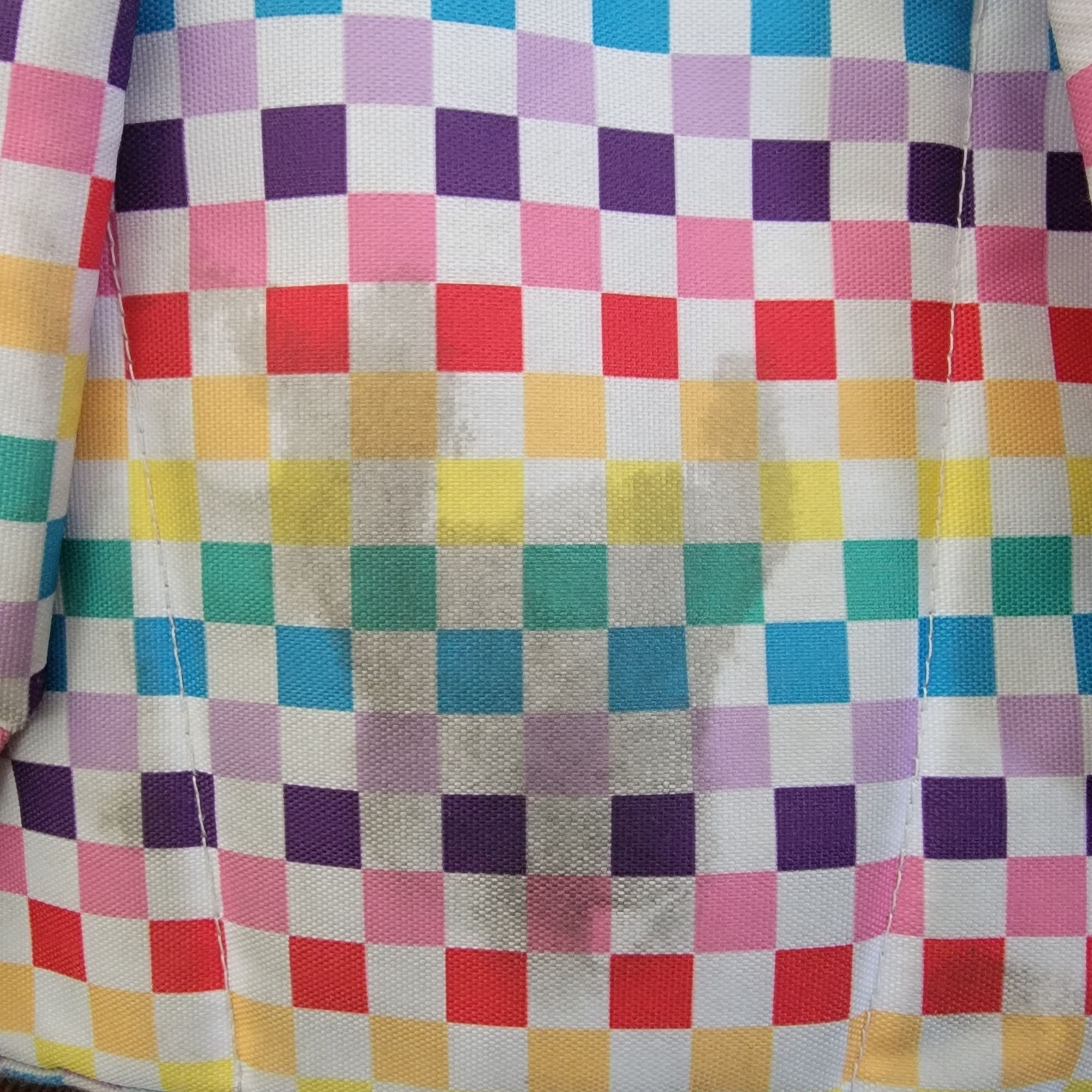 VANS Old Skool III Rainbow Checkerboard Backpack Casual School Outdoors