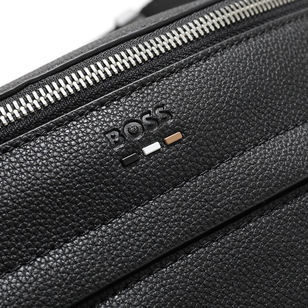HUGO BOSS RAY_BELTBAG Men’s Faux Leather Belt Bag with Logo.