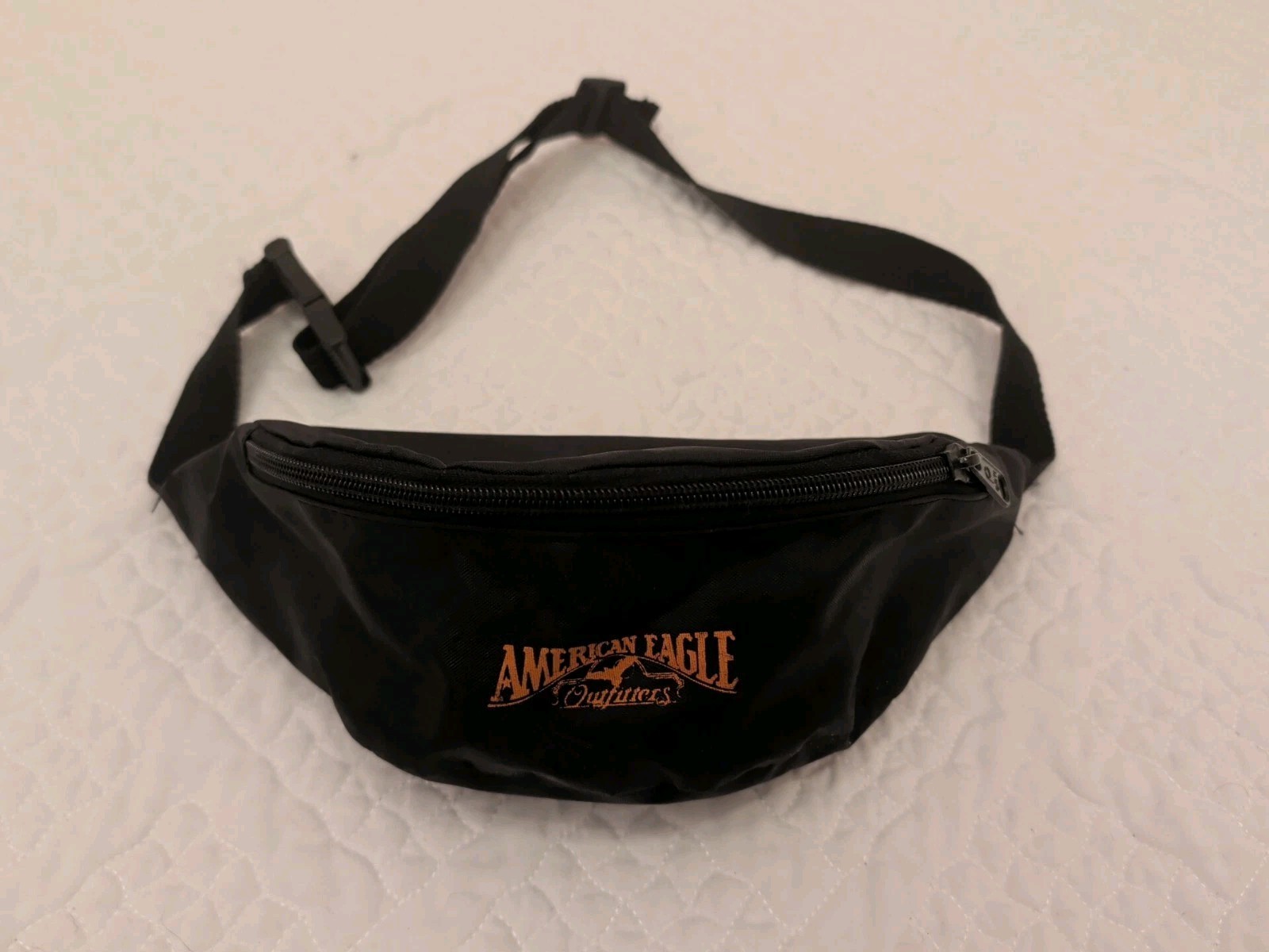 Vintage 90s Retro American Eagle Outfitters Fanny Pac Waist Pack Black