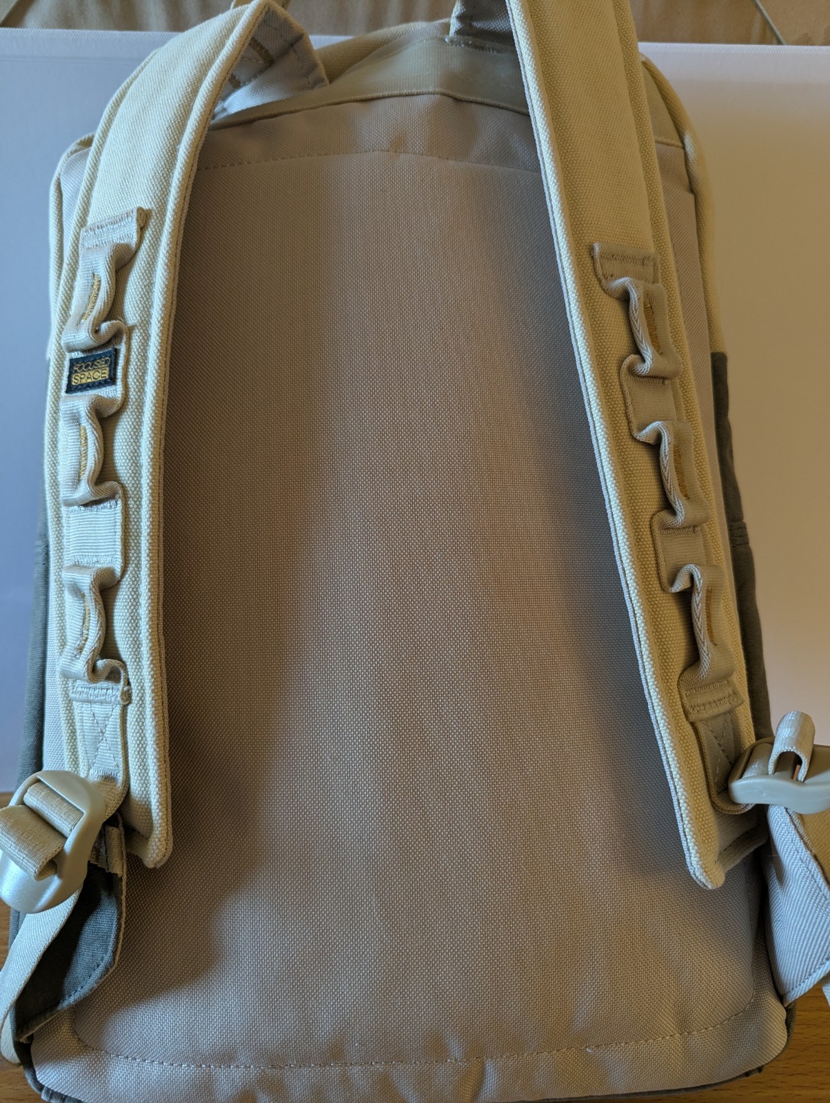 Focused Space Unisex Backpack Beige/Brown