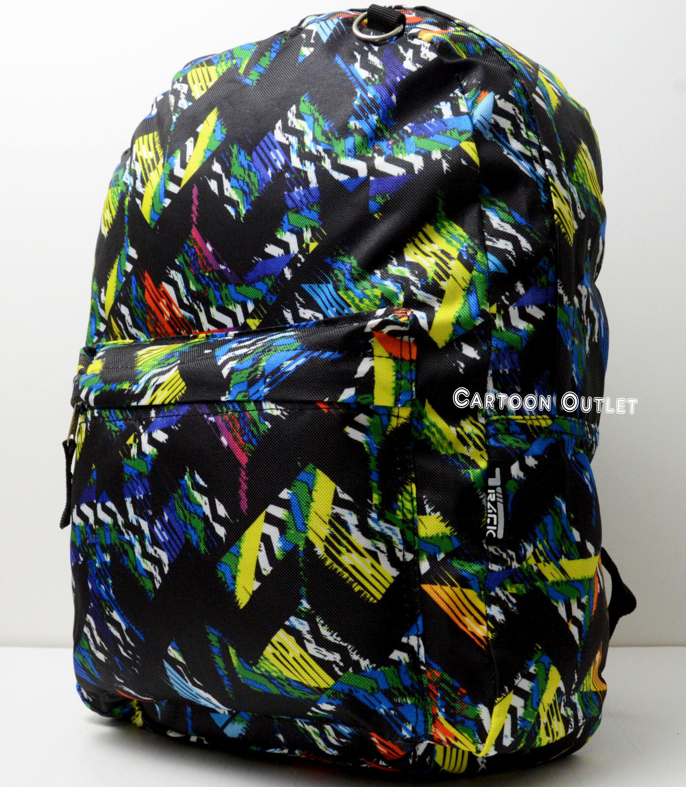 Backpack Retro 80’s Rock All Over Print Art 16″ Large Book Bag School Travel