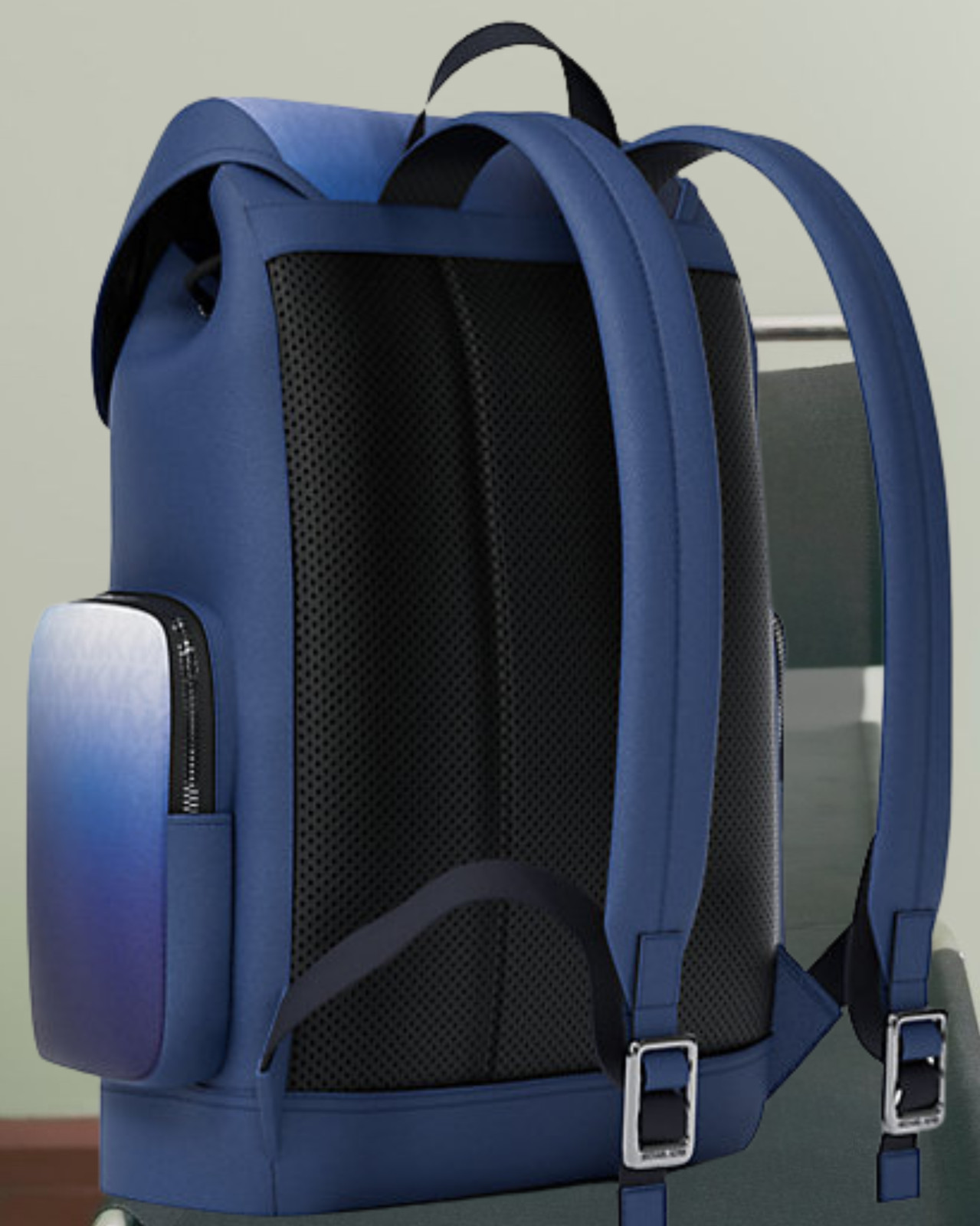 Michael Kors Medium Cooper Men Travel Laptop Backpack Ombré City Logo Variation