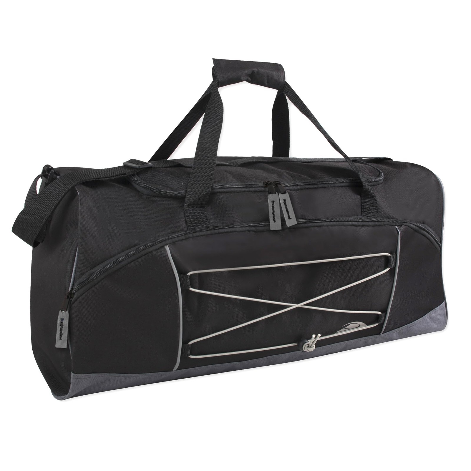 60 Liter, 26 Inch Duffle Bag – Heavy Duty Extra Large Sports Gym Equipment Tr…