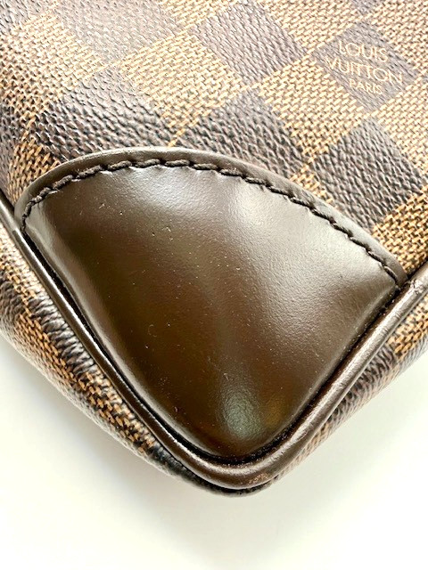 LOUIS VUITTON Porte Documents Voyage Damier Ebene Canvas Briefcase – Excellent