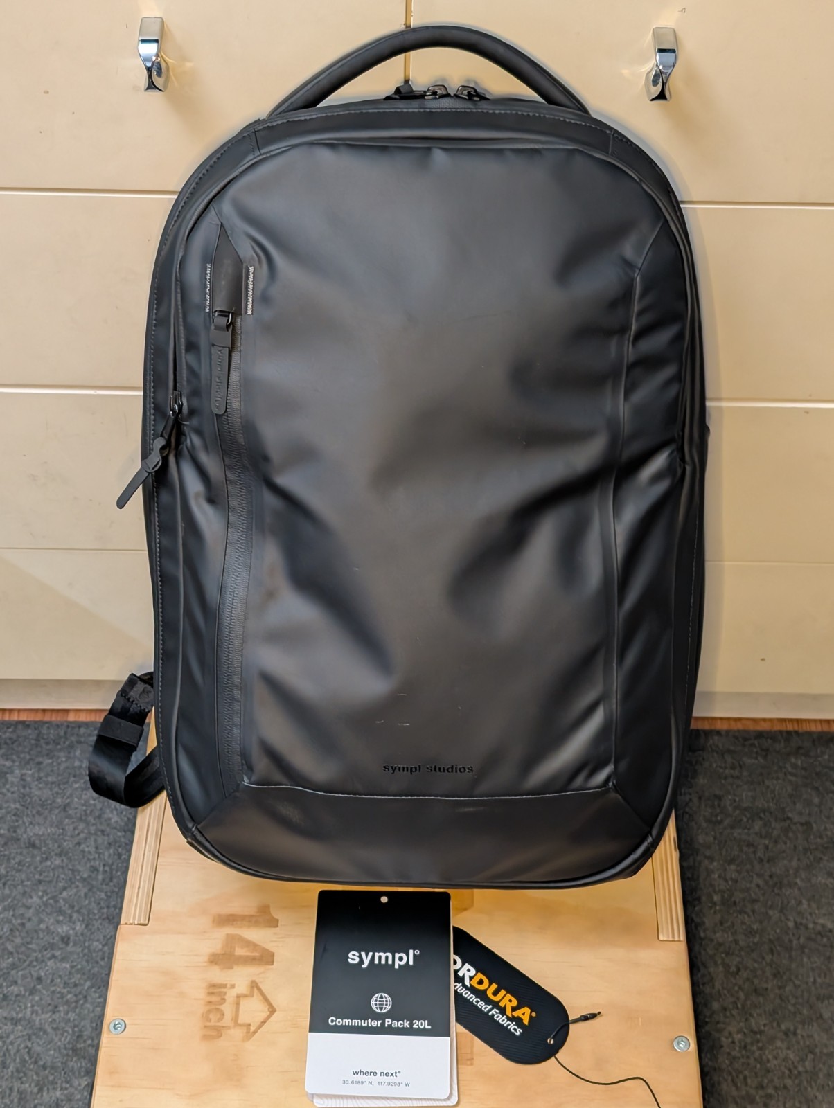 Sympl Commuter Pack 20L – Carbonate, EDC Tech/Laptop Backpack