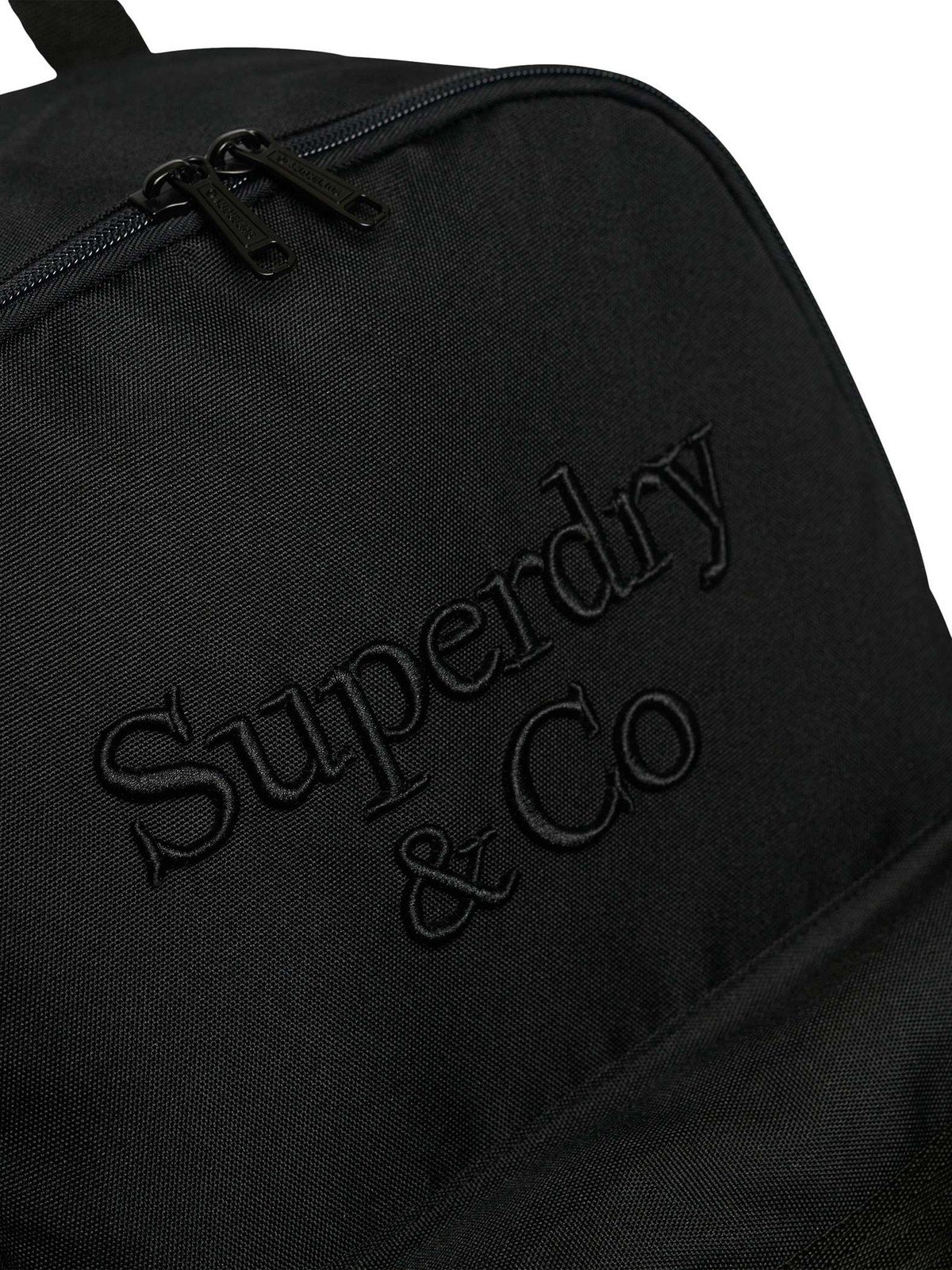 Superdry Men’s Company Logo Backpack, Black