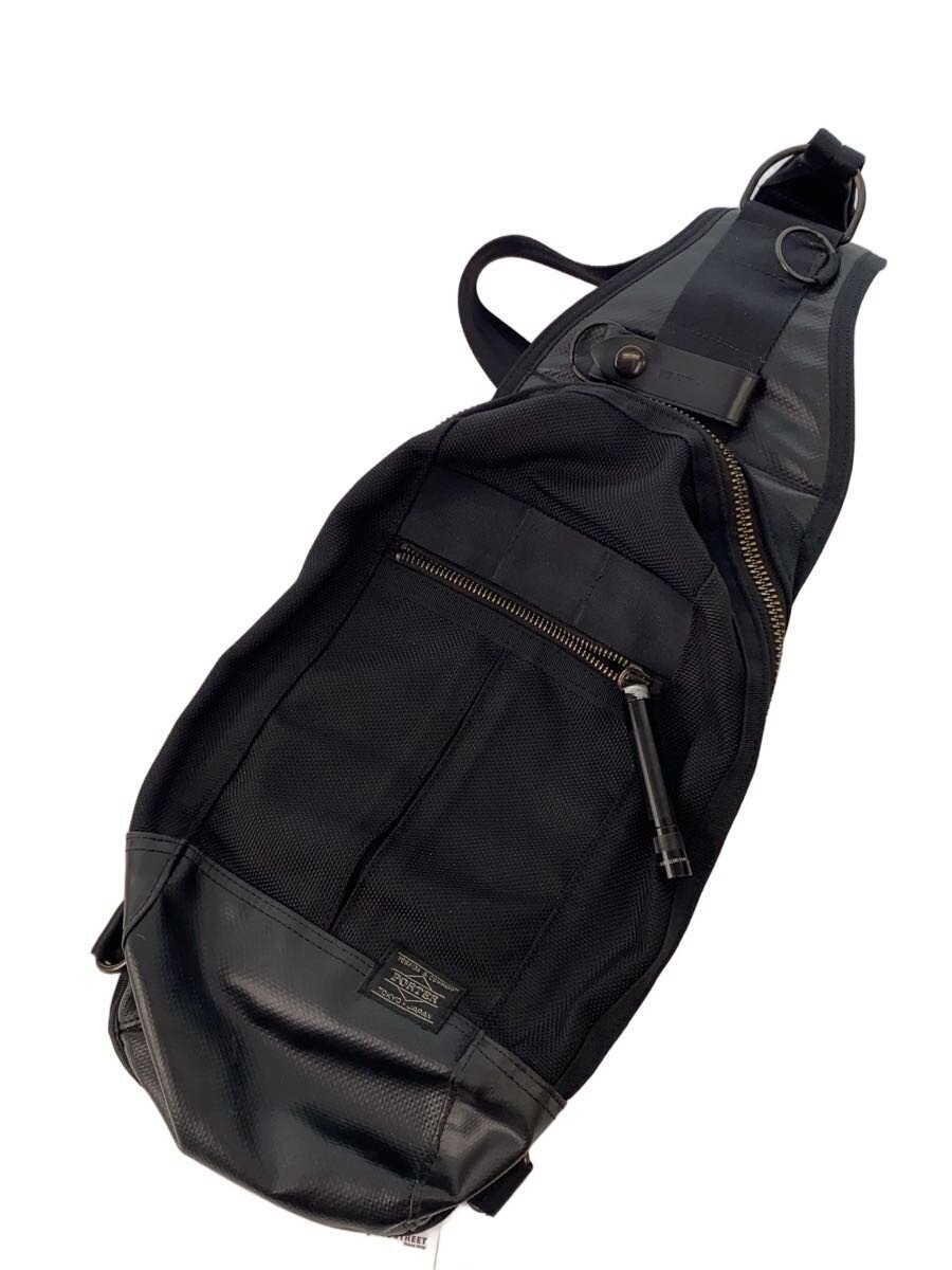 Authentic PORTER Black Leather Bag 37cm Tall 20cm Depth Stylish Shoulder Bag