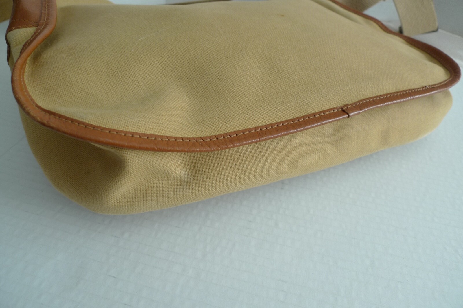 LIDDESDALE – COTTON CANVAS BAG & LINER- MEDIUM SIZE-TARAS STYLE-MADE @ SCOTLAND