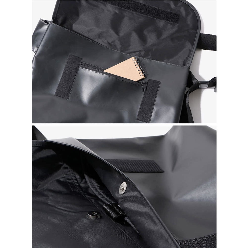 BUBILIAN AHMES Messenger Bag |19L Large Capacity School Travel Bag Made in Korea