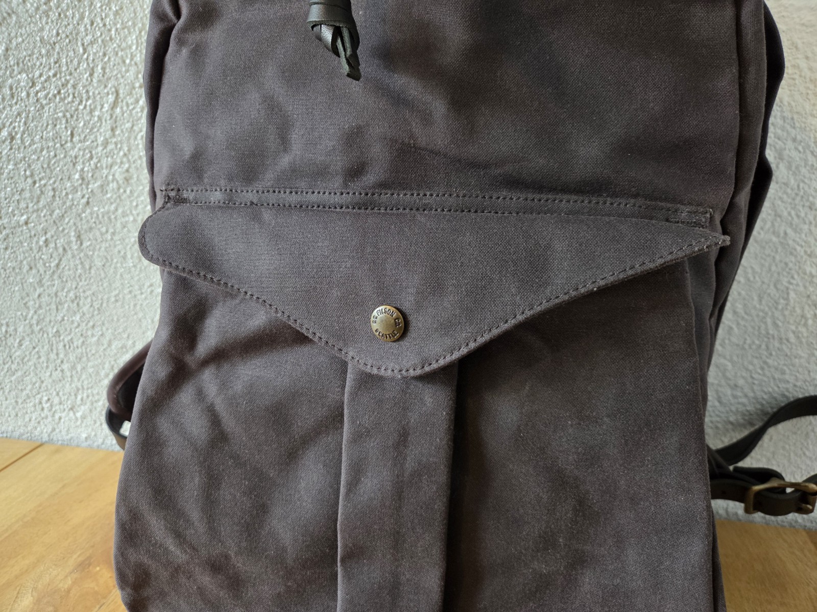 Filson Journeyman Backpack | NWOT | Cinder | Discontinued | Tin Cloth | Twill