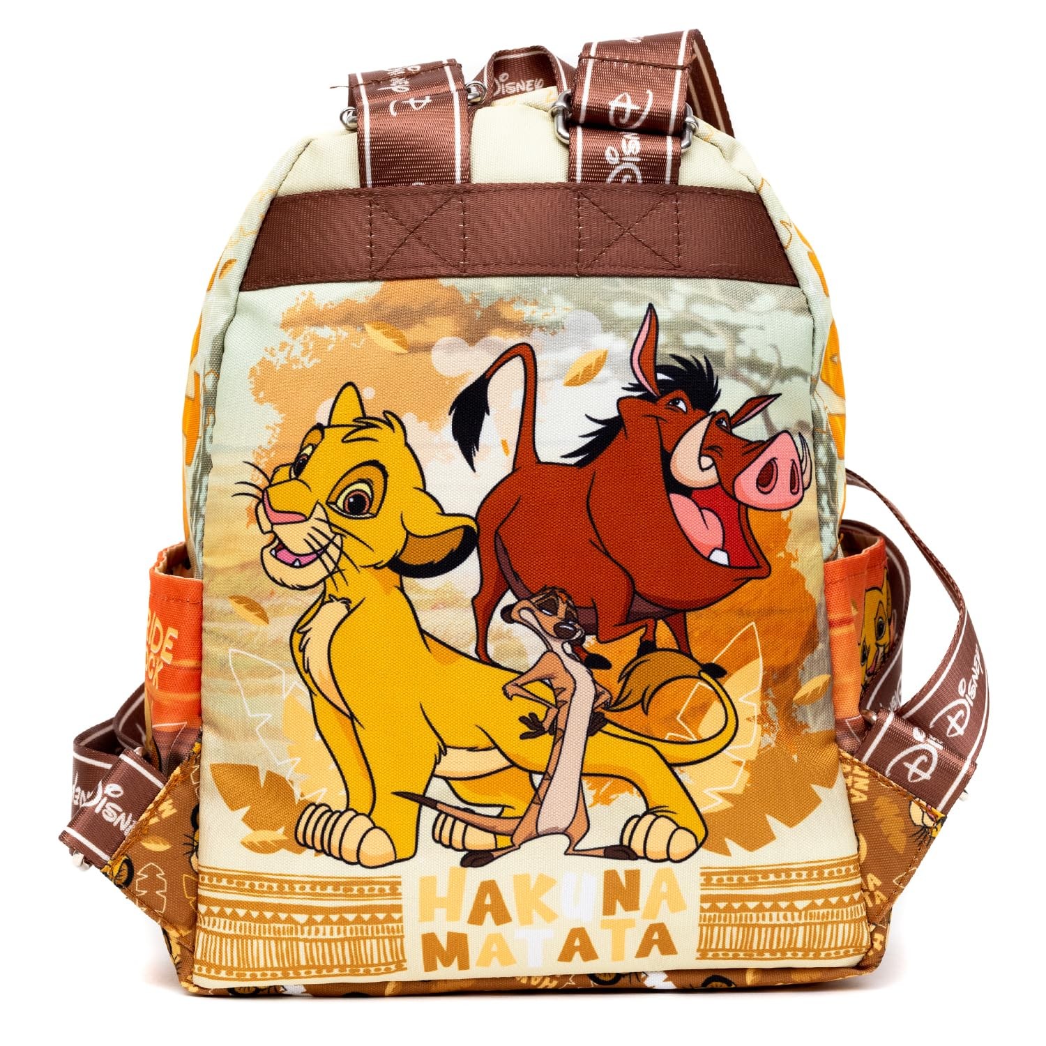 Lion King 13″ Nylon Kids Backpack, Lightweight School Bag, Durable Design