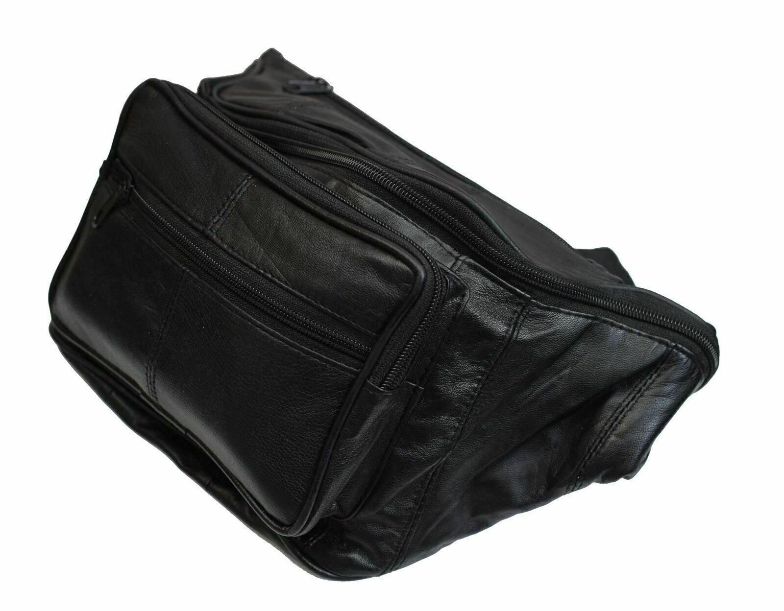 Genuine Leather Concealed Carry Weapon Waist Gun Pouch Fanny Pack Men & Women