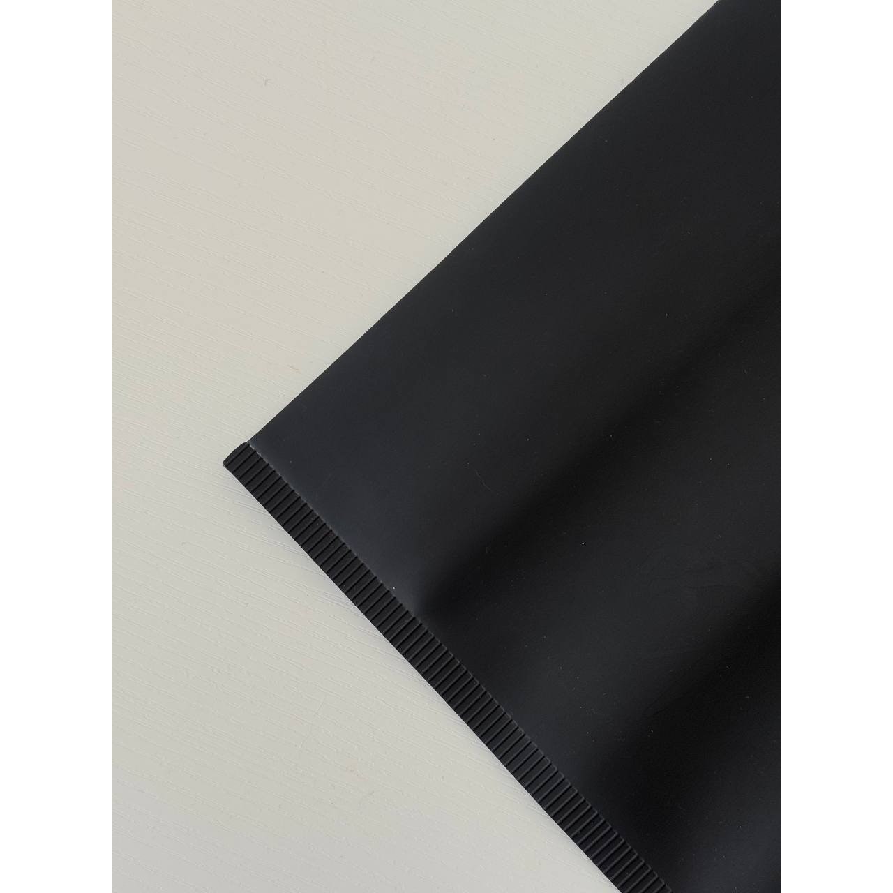 Alexander Wang Soho NYC Matte Black Rubber Shopping Bag