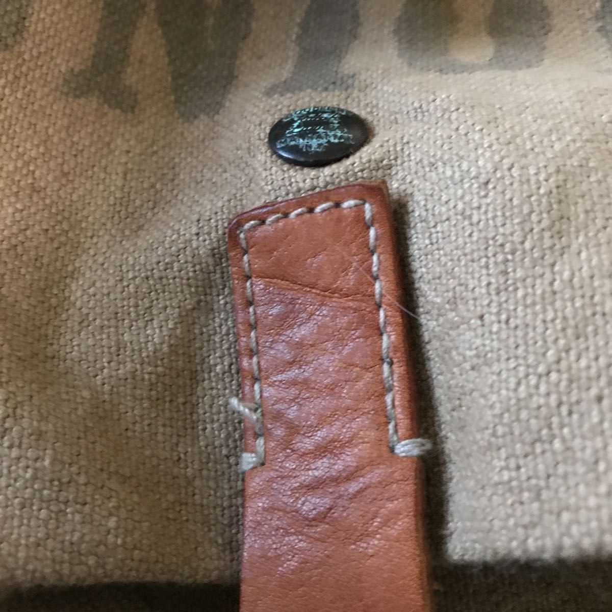 Used RRL Shoulder Messenger Bag H 50cm W 48cm D 9cm Size Very Rare Item